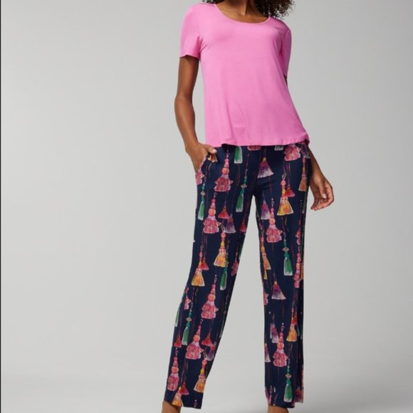 NWT Soma COOL NIGHTS Short Sleeve Pj Set - Picture 3 of 5